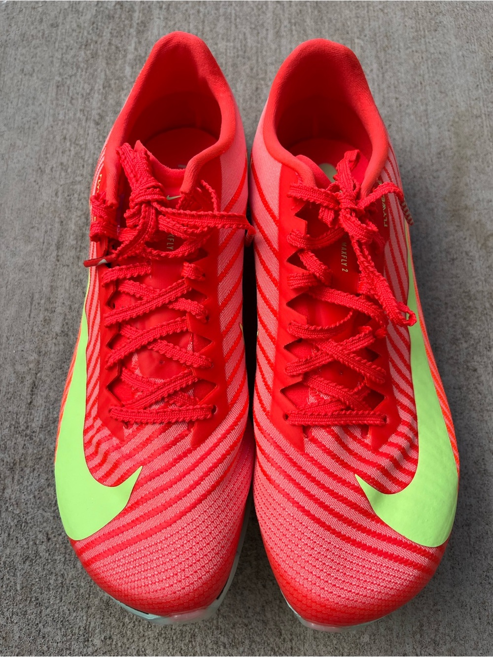 Nike Air Zoom Max Fly 2 Track Spikes Bright Crimson (FD8395-600) Men’s 6 / 7.5W